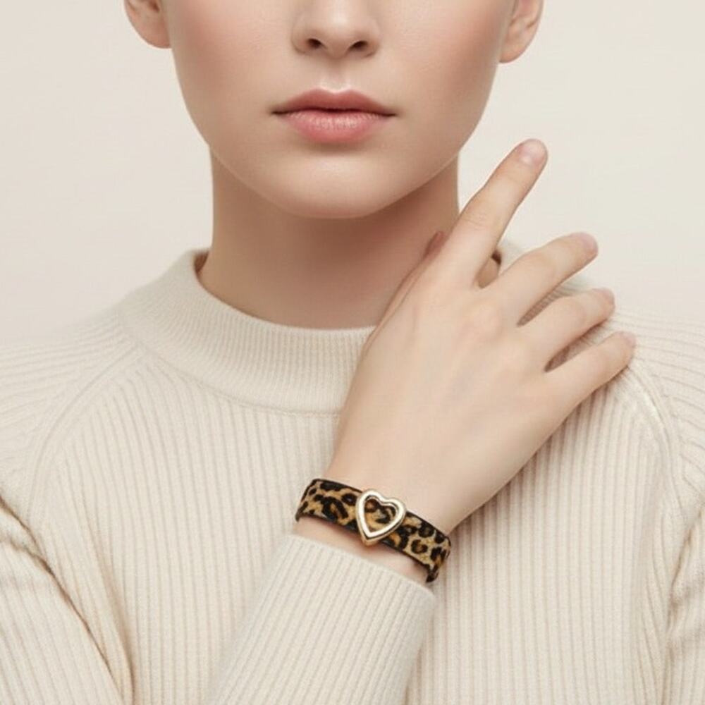GALLANT & GRACE Leopard Pattern Fashion Bracelet